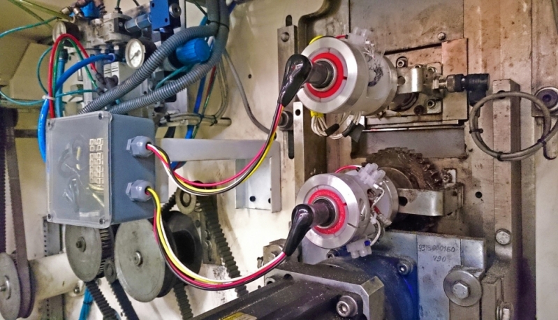 Conexões Elétricas Serra Azul - Conexão Rotativa para Máquina de Fraldas