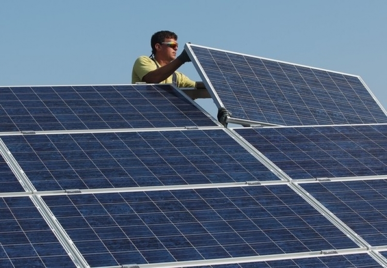 Empresas de Montagem de Painel Solar Palestina - Placa Solar Elgin