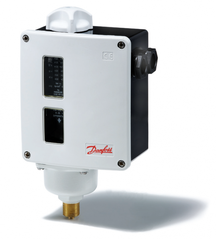 Fornecedor de Pressostato para Compressor Monte Aprazível - Pressostato Diferencial para água Danfoss
