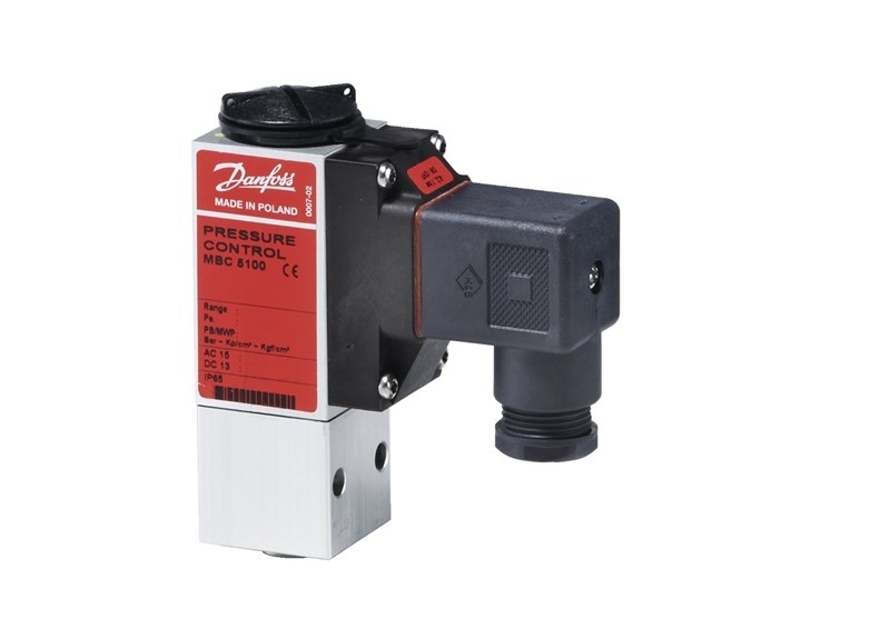 Pressostato Danfoss MBC Borborema - Pressostato para Compressor