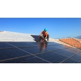 montagem de placa solares orçar Casa Branca